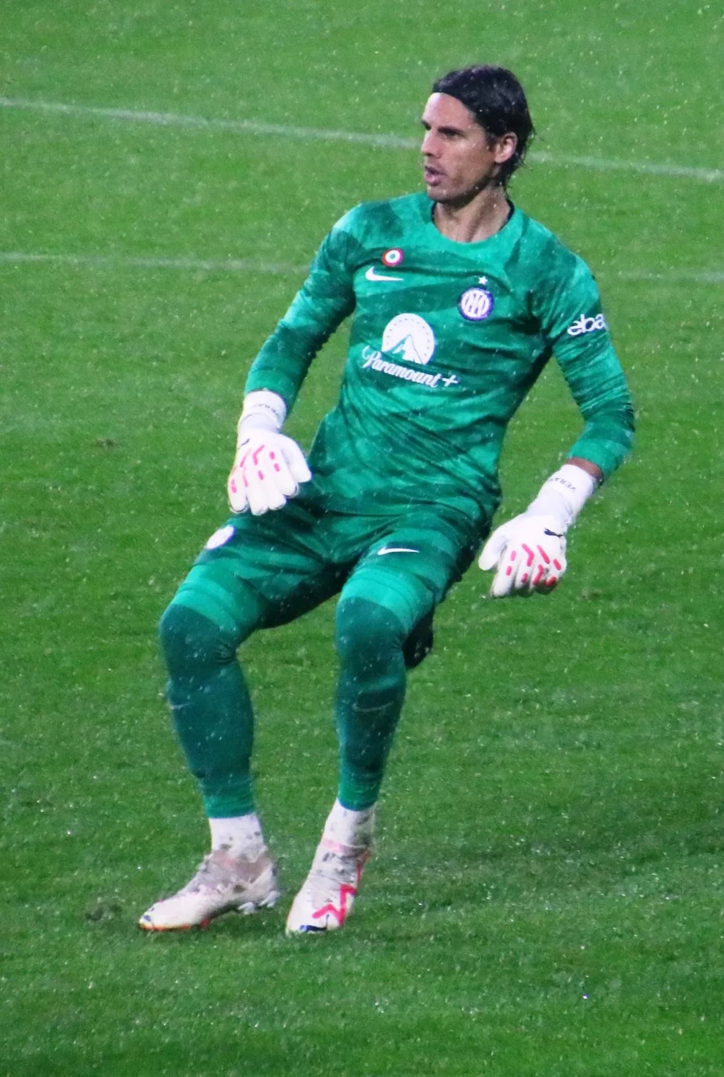 Yann Sommer in campo con la maglia dell'Inter
