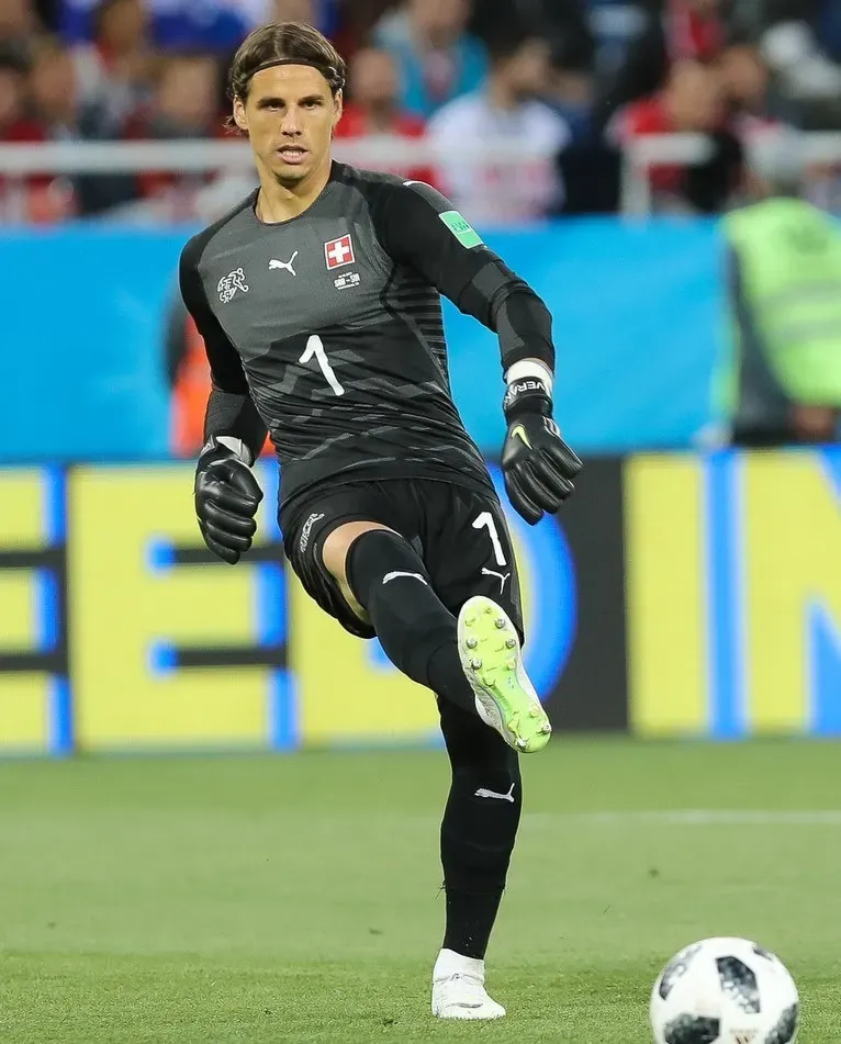 Yann Sommer con la maglia della Svizzera