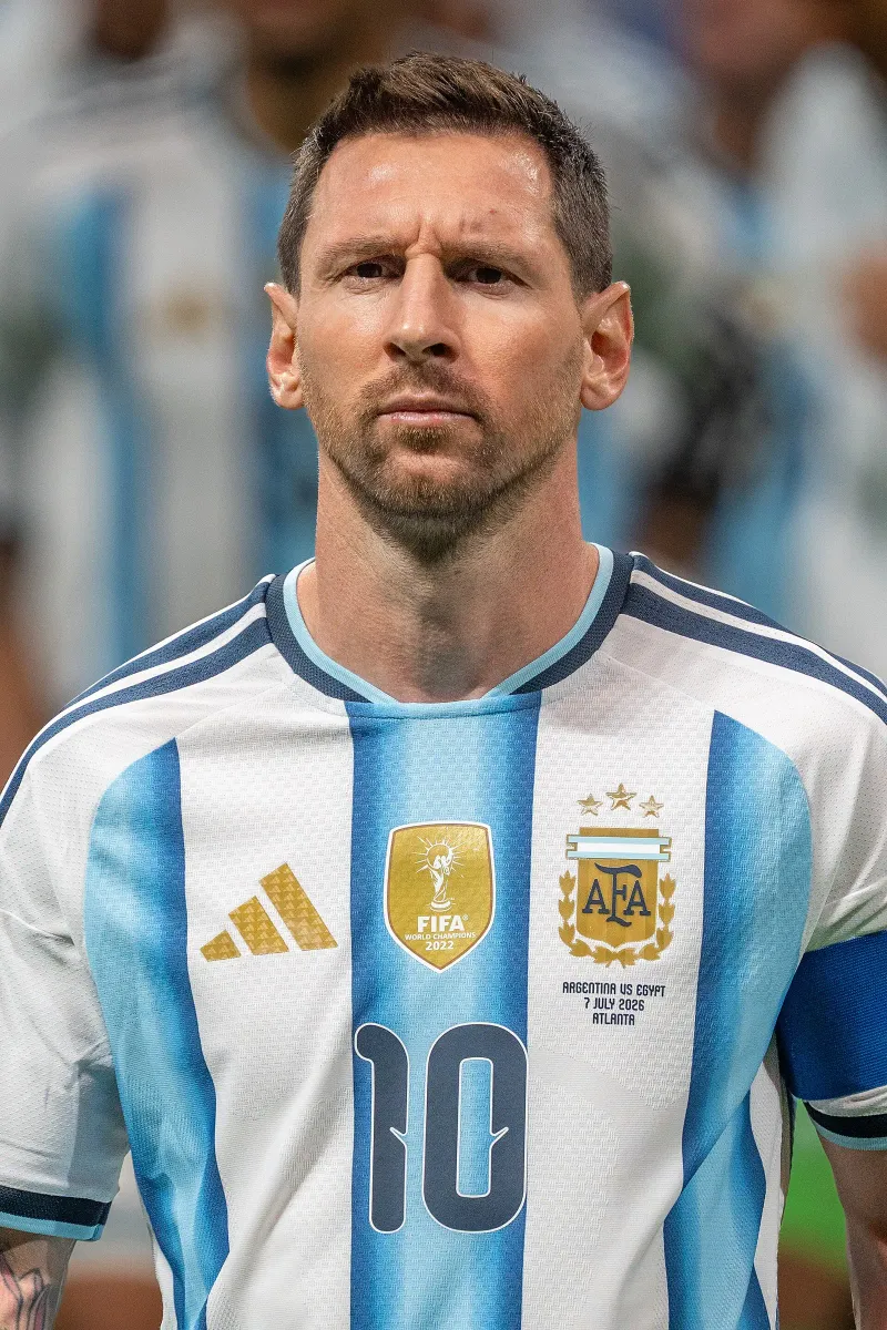 Lionel Messi con la maglia dell'Argentina ai Mondiali del 2026