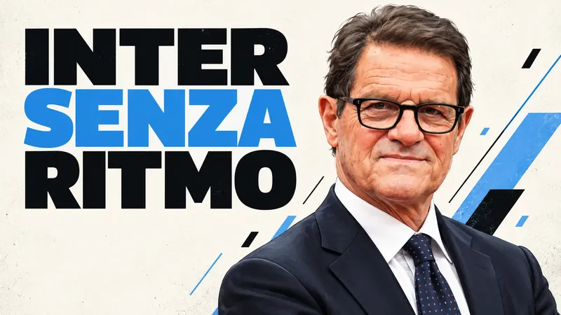 Copertina generata con IA: Fabio Capello in abito e cravatta
