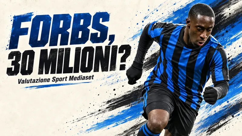 Copertina generata con IA, scritta "FORBS, 30 MILIONI?": Carlos Forbs in azione con la maglia dell’Ajax