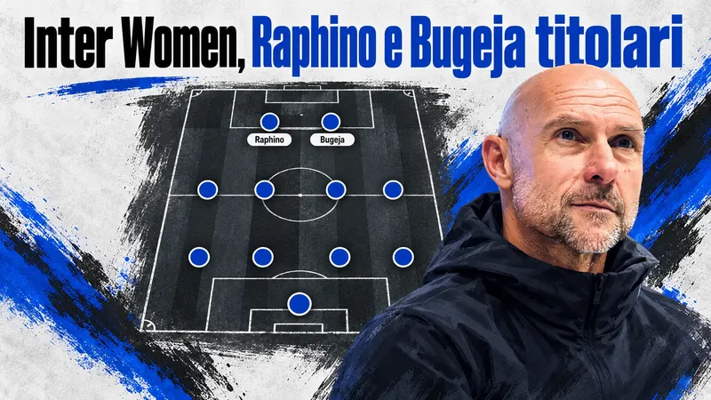Copertina generata con IA, scritta "Inter Women, Raphino e Bugeja titolari": Stefano Sottili in conferenza stampa