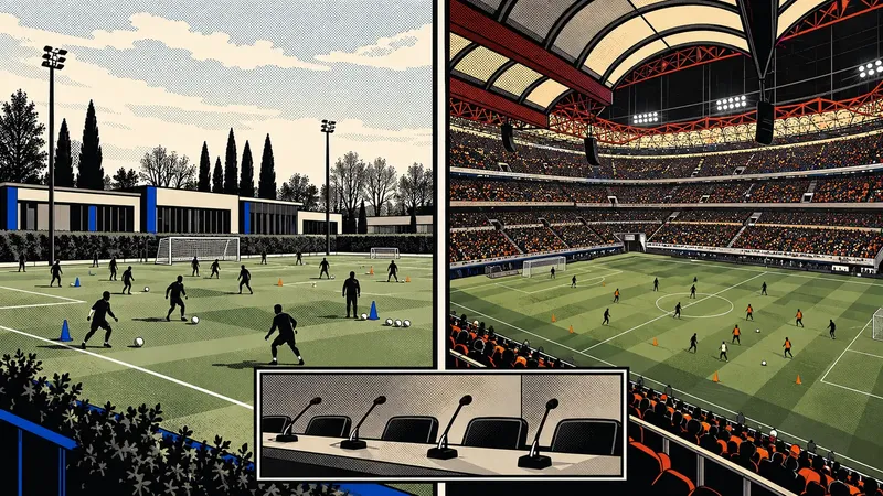 Copertina generata con IA, scritta "Inter, conferenza alle 14:30": L’interno dello stadio Giuseppe Meazza durante la cerimonia olimpica del 2026