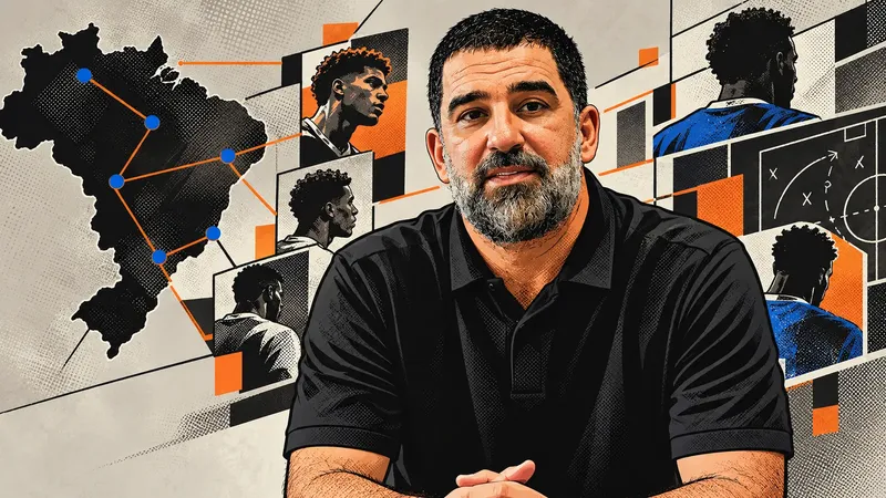 Copertina generata con IA: Arda Turan in conferenza stampa da allenatore dello Shakhtar Donetsk